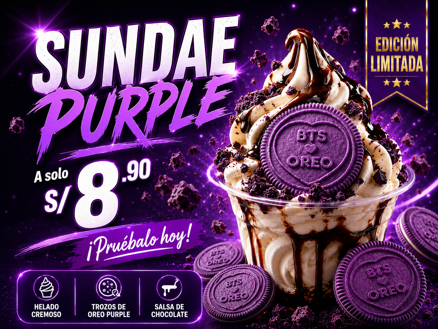 Sundae Purple BTS Edition